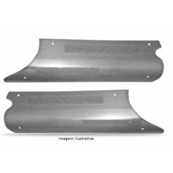 Proteção Interna Pé de Coluna Fusca Alumínio Par Proteção Interna Pé de Coluna Fusca Alumínio Par